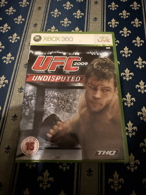 UFC 2009 Xbox 360 game used, good condition