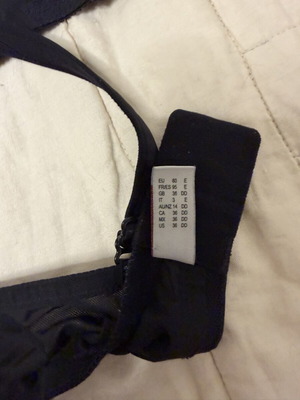 Bra size 80E