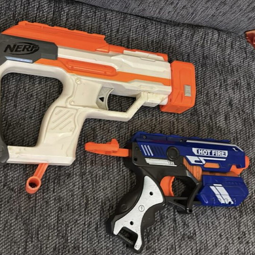 Nerf used, lot of 3 pieces