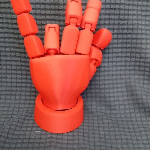 Mannequin Hand used, articulated model for drawing or decoration