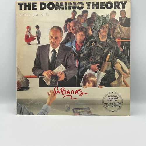 Bolland The Domino Theory vinyl record used