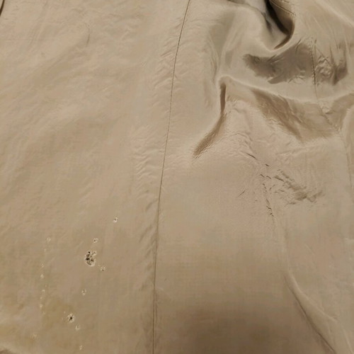 Men's classic Hugo Boss jacket used, grey and beige, XL-XXL