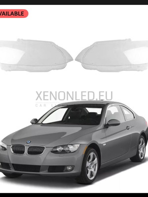 BMW E92 headlight lenses new set with thermal glue