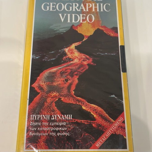 National Geographic videotapes new, set of 6