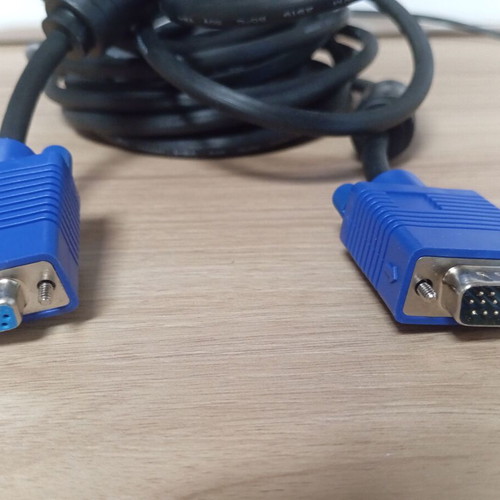 VGA screen cable extension M/F HQ 5m like new