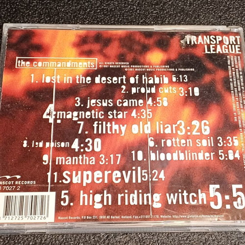 Transport League Superevil CD used, sludge / doom metal