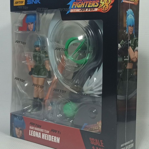 Leona Heidern collectible figure new, The King of Fighters 98