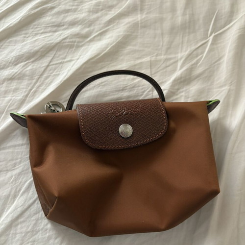 Longchamp Le Pliage pouch new, brown