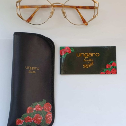 Emanuel Ungaro Persol U590 Glasses Frame New Brown Italy