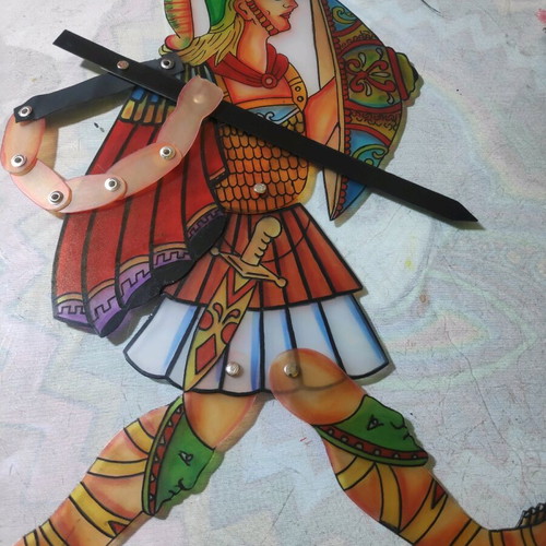 Great Alexander Karagiozis figures