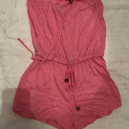 One-piece shorts pink used, summer