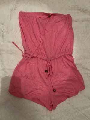 One-piece shorts pink used, summer