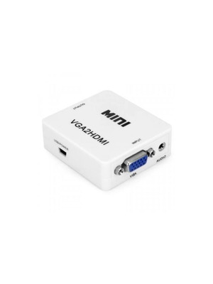 Μετατροπέας VGA to HDMI Full HD 1080P Video Audio Converter καινούργιο