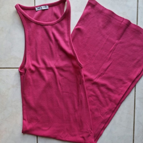 Zara long dress like new, pink, size M