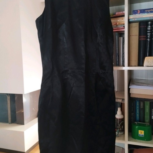Laundry cocktail satin dress like new, black, size XS