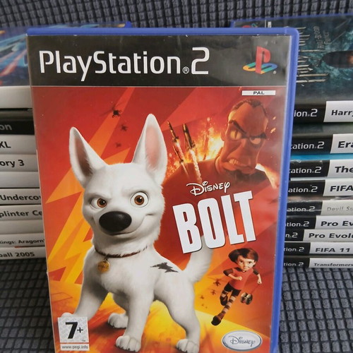 Disney Bolt PlayStation 2 game used with manual