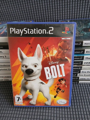 Disney Bolt PlayStation 2 game used with manual