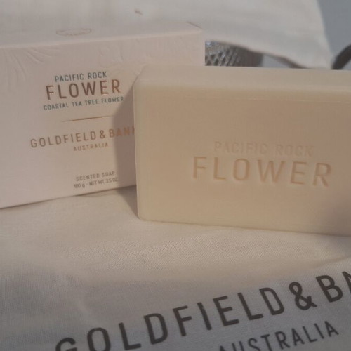 Goldfield & Banks Pacific Rock Flower scented soap new