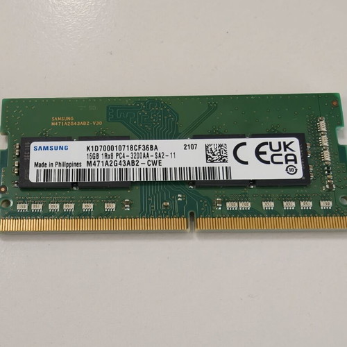 Samsung DDR4 32GB (2 x 16GB) 3200 MHz SODIMM RAM