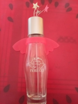 Fiorucci empty perfume bottle used 50ml with unique design