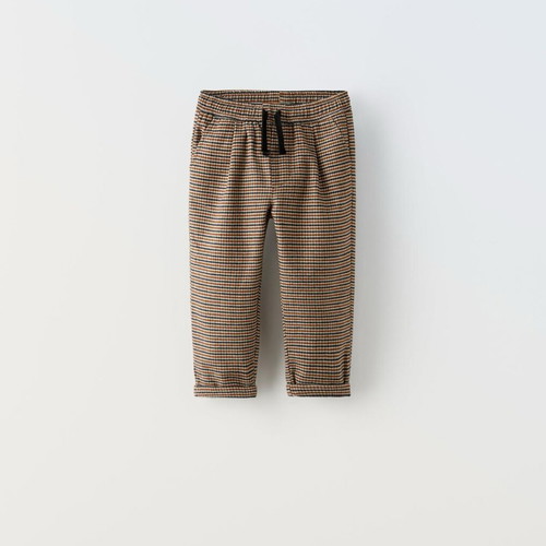 Zara set for boys 2-3 years used, hooded sweatshirt and tweed pants