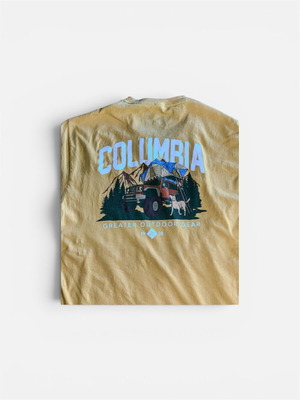 Μπλουζάκι Columbia Greater Outdoor Gear σαν καινούργιο, μέγεθος M, μπεζ