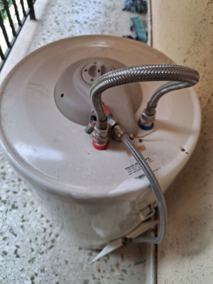 Elco water heater used, functional