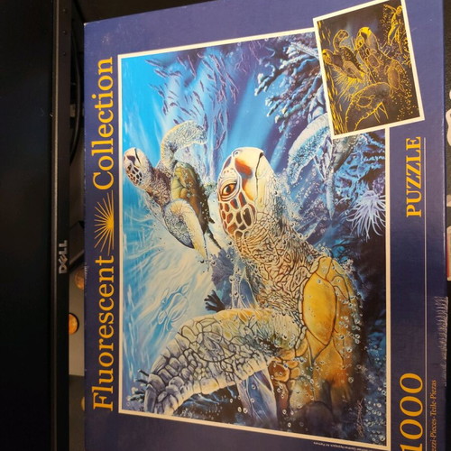 Clementoni Fluorescent Collection 1000-piece jigsaw puzzle new