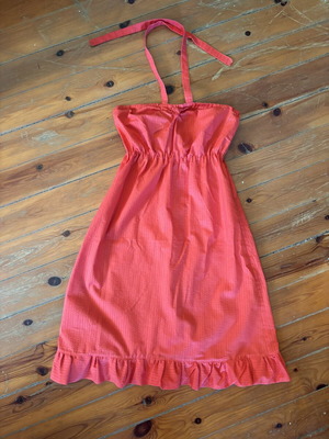 Summer dress red, like new, size S
