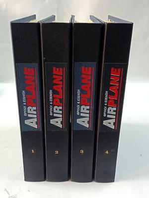Rare Legends & Development Airplane 4-Volume Encyclopedia like new, Greek