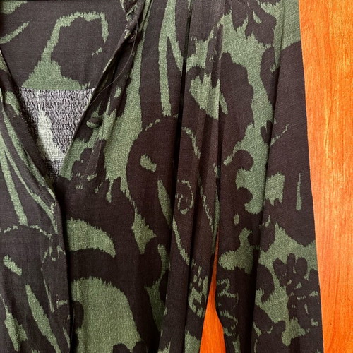Zara dress medium like new, green-black