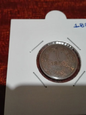 1 Kreuzer 1885 coin unc