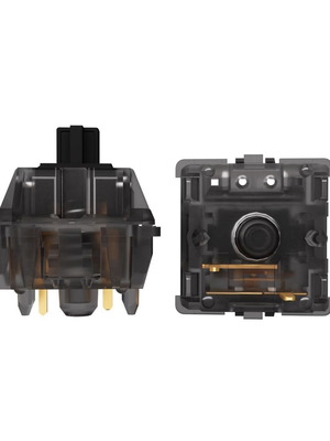 Gateron Silent Black Ink v2 switches 5-pin RGB linear pack of 36