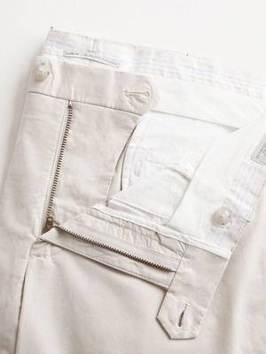 Παντελόνι chino slim fit σερζ μπεζ καινούργιο μέγεθος 42