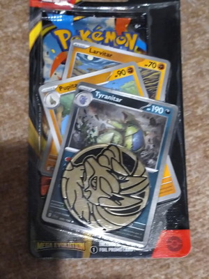 Pokemon TCG Mega Evolutions Blister with Tyranitar Promo new