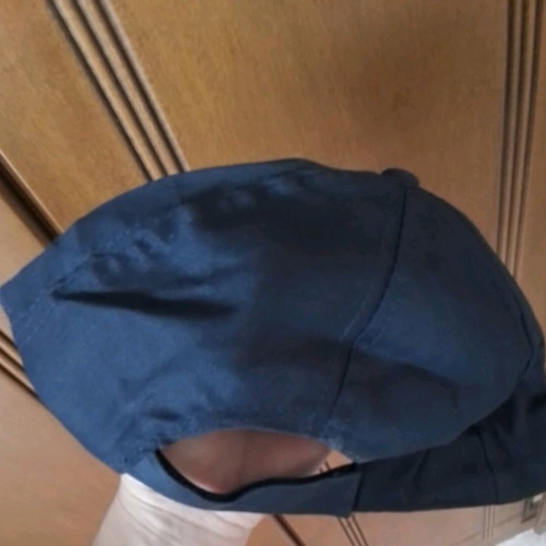 Sol's blue hat with name Vangelis new, one size
