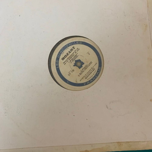 Mozart record used, Quatuor No 18 & No 19