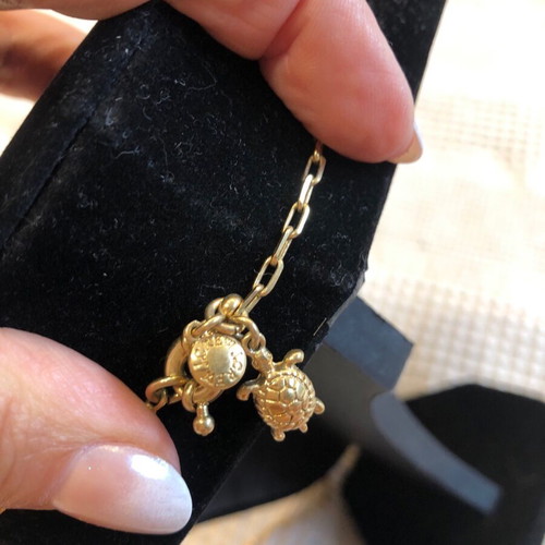 J Crew yellow flower chain necklace like new