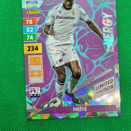 Meité PAOK Energy Limited Edition Panini Greek Superleague 24-25 card new