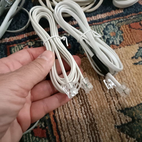 Cables used, various types