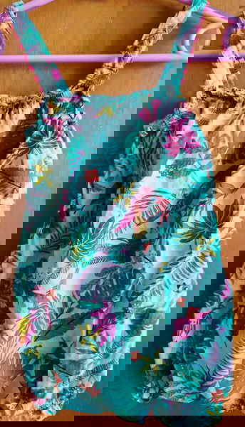 Floral ολόσωμο σορτς, H&M, 92 cm