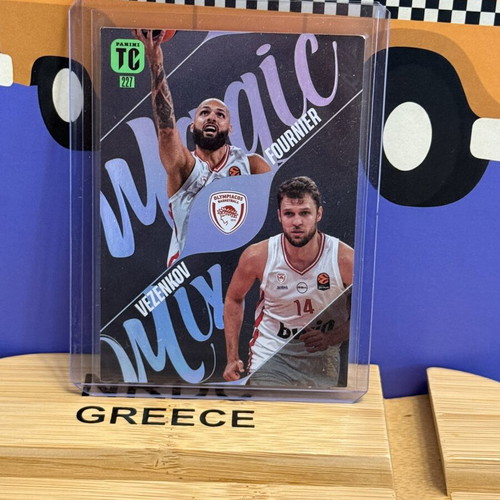 Olympiacos BC Panini card like new, authentic