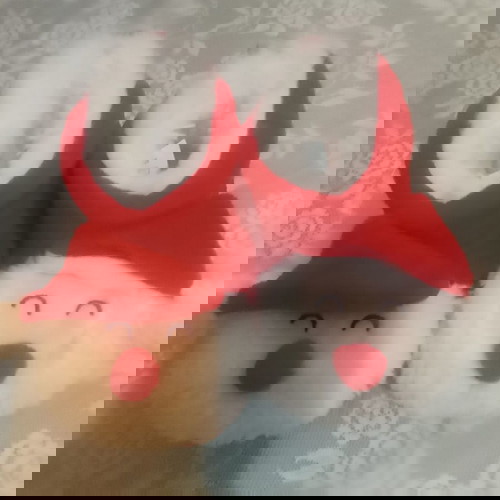 Βρεφικά παντοφλάκια Zara home νούμερο 18-19 καινούργια με Άγιο Βασίλη