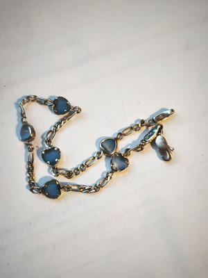 White gold bracelet 14k, 18 cm, 3.3 g