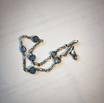 White gold bracelet 14k, 18 cm, 3.3 g