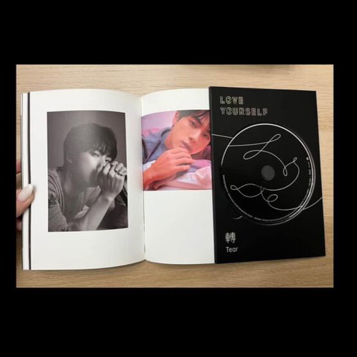 Love Yourself Tear book like new with CD, J-Hope card and poster