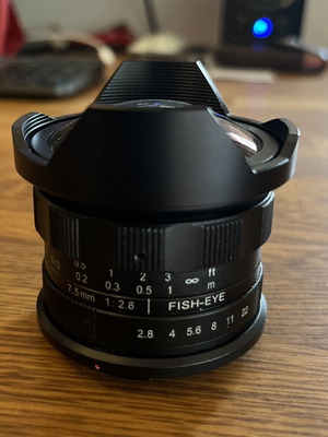 Φακός 7.5mm f/2.8 Fisheye MC για Micro Four Thirds σαν καινούργιο