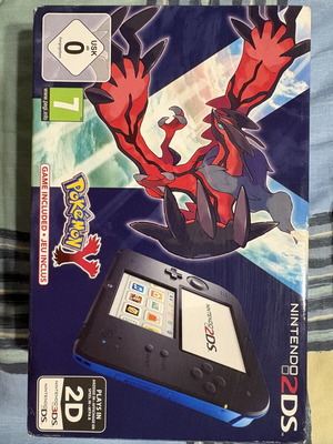 Pokemon Y Nintendo 2DS used console