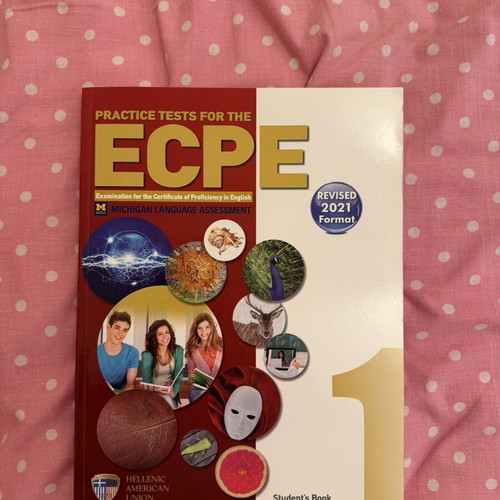 ECPE Practice Tests 1 Student's Book used, Revised 2021 Format