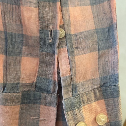 Scott Barber men's linen shirt XL like new, multicolor